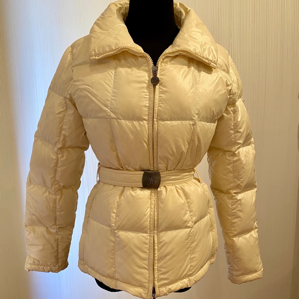 Moncler Vintage Ski Jacket with Belt